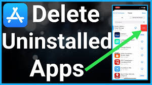 how to delete apps