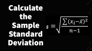 How to calculate standard 